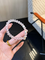 Bracelet en cristal naturel Sinyore - Quartz rose