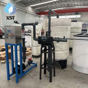 Système de traitement d'eau par adoucisseur à résine personnalisé en usine, 6000 L/heure, certifié ISO9001 CE, garantie 1 an pour l'agriculture à l'eau salée - Product Image 1