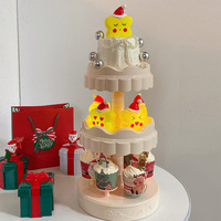Machine automatique rotative pour faire des desserts et des sushis, pour la présentation de gâteaux lors de fêtes de Noël et de célébrations d'anniversaire