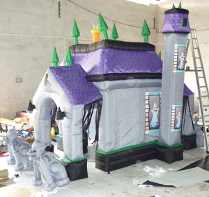Décoration de vacances, fantôme gonflable d'Halloween, <span class=keywords><strong>maison</strong></span> hantée gonflable, gonflables géants d'Halloween à vendre - Product Image 6