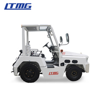 LTMG tracteur de remorquage d'avion avec chariots à bagages camions de remorquage d'avion à vendre