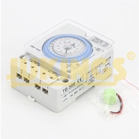 24 jam Analog mekanik mingguan kontrol waktu putar saklar TB388 220V/230V pengatur waktu baterai penggunaan industri nilai 20A steker soket