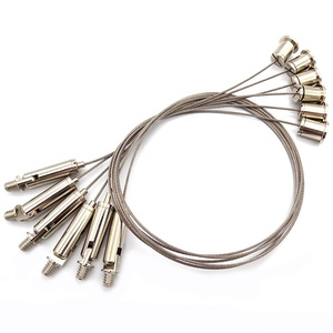 <span class=keywords><strong>Cable</strong></span> de <span class=keywords><strong>Acero</strong></span> Inoxidable de Alta Resistencia 1x19 1x7 para Luces LED, <span class=keywords><strong>Cable</strong></span> de <span class=keywords><strong>Acero</strong></span> para Sistema de Suspensión - Product Image 1