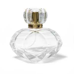 ขวดน้ำหอมแก้วเปล่า 75 มล. ขายดี พร้อมหัวฉีดแบบ Crimp ลายเพชรแบบไม่สมมาตร พิมพ์ลายพื้นผิวตามสั่ง สินค้ามาใหม่ - Product Image 1