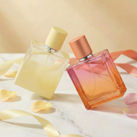 Flacon de parfum en verre rectangulaire mat 100 ml, design haut de gamme, unique et personnalisable, fournisseur Anding.