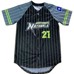 Conjunto de Uniforme de Béisbol Sublimado Personalizado |   Jersey con Botones Completos y Pantalones a Juego |   Fabricante Profesional de Ropa Deportiva OEM - Product Image 1