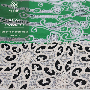 <strong>Wholesale</strong> Eco-Friendly Very Lightweight Cotton <strong>Lace</strong> <strong>Fabric</strong> for Dresses Scarves Home Decor Custom Designs Bulk Discount Global - Product Image 1