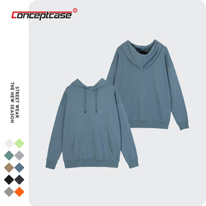 Chándal Unisex de dos piezas para hombre, ropa deportiva de algodón con capucha, de talla grande, para entrenamiento y correr - Product Image 6