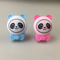 W036 Schalter Nachtlampe Kinder Panda LED Nachtlicht Stecker für Babygebäude 110/220V 0,5W Nachtlichtlampe