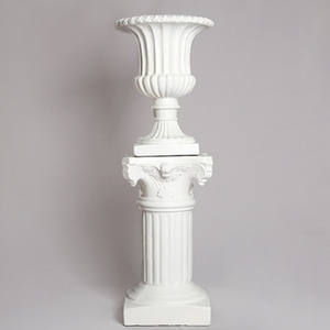 2026 Avrupa Reçine Roma Sütunu Saksı Düğün Malzemeleri Düğün Sahne Düzeni Sahne Yolu Vazo Düğün Dekorasyonu için - Product Image 5