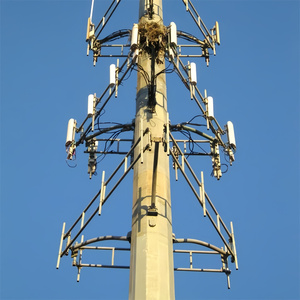 Hot Dip Galvanized Monopole Telecom <strong>Tower</strong> 5G 4G Wifi Cell Base Station <strong>Antenna</strong> Mast - Product Image 4