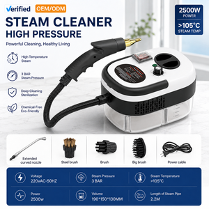 Nettoyeur Vapeur Électrique Multi-Appareils Ménagers Stérilisateur Haute Température Portable 2500W 1200ml US Garantie 1 An - Product Image 1