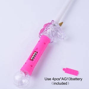 Varita de <span class=keywords><strong>unicornio</strong></span> para iluminar, palo mágico LED parpadeante, Juguetes - Product Image 6