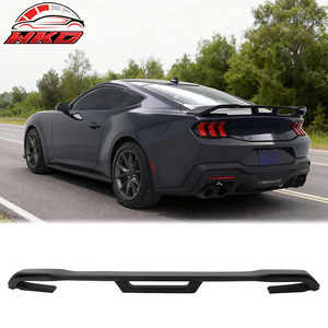Convient pour Ford Mustang 2024-2026 Spoiler de coffre style Dark Horse Noir mat - Product Image 1