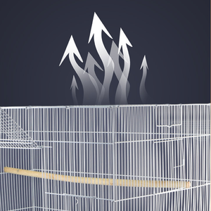 Cage à oiseaux en acier inoxydable, très vendue, pour perroquets, canaris, volière, grande cage d'élevage avec porte latérale - Product Image 4