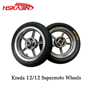Nuovi Cerchi Cromati Argento Kenda da 12 Pollici, Pneumatici Anteriori e Posteriori per Moto, Consegna in 7 Giorni, Set Ruote per Yozma Tuttio RTR Heybike <span class=keywords><strong>Cemoto</strong></span> - Product Image 5