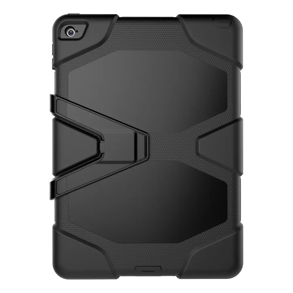 핫 세일 소프트 실리콘 내충격 접이식 스탠드 9.7 인치 PC 견고한 iPad 공기 2 뒷면 커버 보호기