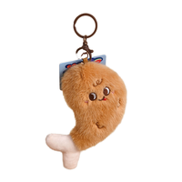 Nouveau style créatif, pendentif de collation de célébrité d'Internet, poupée en peluche alimentaire simulée, porte-clés, jouets en peluche pour enfants, cadeau de vacances