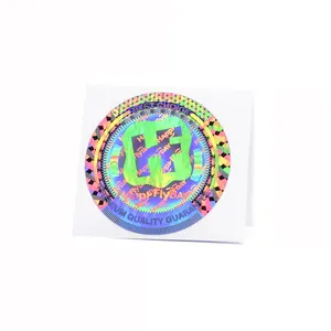 Custom Holograma 3d Hologram Sticker Logo Label Printing Service