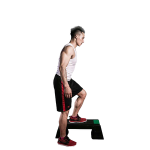 Tăng thể dục <span class=keywords><strong>Aerobic</strong></span> tập thể dục Stepper Hot TPR quả tạ đệm tay cầm Pedometer thép bền bước Hội Đồng Quản trị kháng ban nhạc - Product Image 2