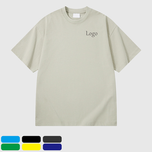 T-shirt da Uomo Streetwear Monopezzo in Cotone Girocollo, Leggera, Sostenibile e di Alta Qualità con Logo Personalizzato - Product Image 6