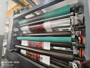 Nueva Máquina de Impresión Flexográfica de 8 Colores, Impresora de Etiquetas de Papel de Alta Velocidad Tipo Doble Manga, Fm-yl1100, Flexxo para Vasos Desechables - Product Image 3