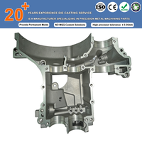Boîtier de boîte de vitesses en alliage d'aluminium A380/ADC12 moulé sous pression BOSX, usiné CNC, composant automobile