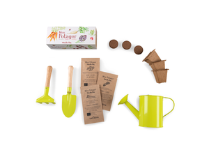 Nouvel arrivage Ensemble d'outils USDA Organic 100% Kit de jardin minimaliste Kit en bois enduit <span class=keywords><strong>pour</strong></span> le bureau des enfants <span class=keywords><strong>Cadeau</strong></span> de nouveauté <span class=keywords><strong>pour</strong></span> la culture à domicile - Product Image 2