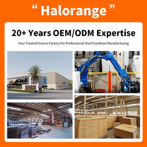 Archivador de acero para oficina en casa moderno, dos puertas de cristal, cuatro estantes ajustables, construcción de acero laminado en frío, Oficina duradera - Product Image 6