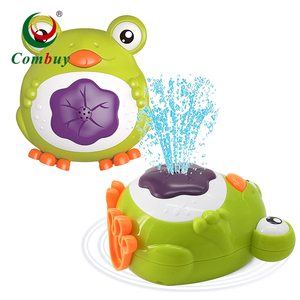 <span class=keywords><strong>Jouet</strong></span> de <span class=keywords><strong>bain</strong></span> pour bébé, pulvérisateur d'eau électrique en forme de grenouille - Product Image 1