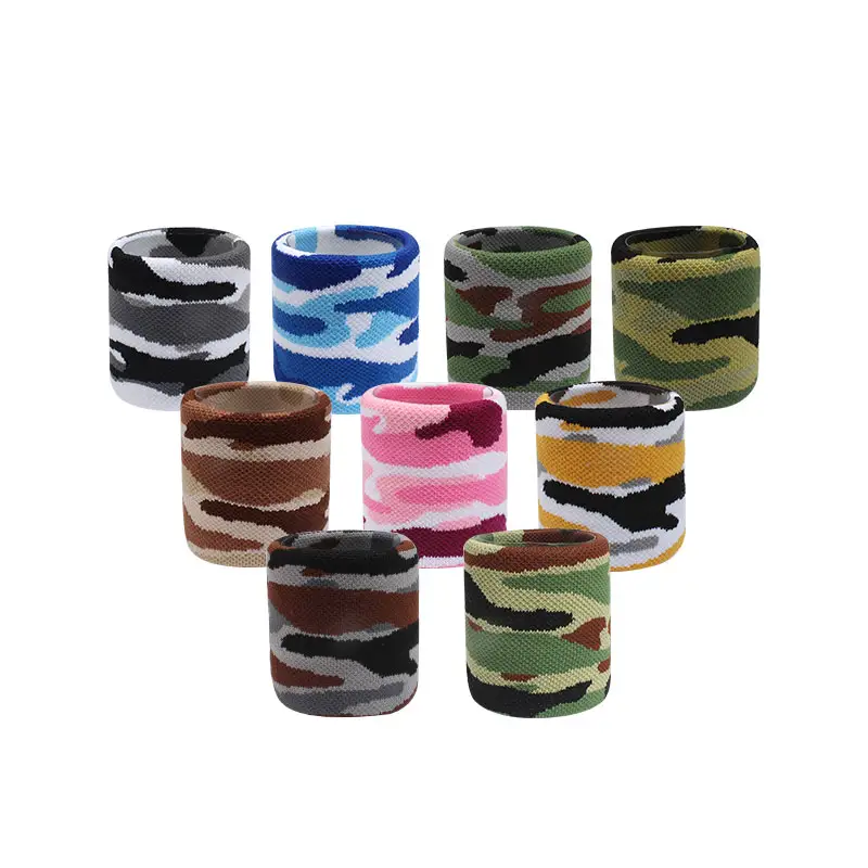 Recuperação Ao Ar Livre Flexível Duplo Sweatband Pulso Pulseira Sweatband Tênis