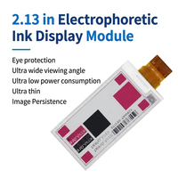 Module EPD N&B 2,13 pouces 250*122, écran E-Paper avec interface SPI, panneau d'affichage électronique personnalisé pour signalétique de bureau, montage sur écran E-Ink
