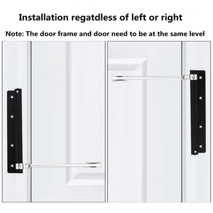 Cierrapuertas Automático de Acero Inoxidable con Resorte Interno Ajustable para Montaje en Pared, Venta al Por Mayor - Product Image 6