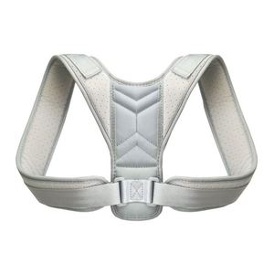 Men Women Breathable <b>Back</b> <b>Brace</b> Adjustable Correction Hunchback Shoulder <b>Back</b> Support Belt Straightener Posture Corrector - Product Image 1