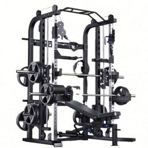 Factory Directly Sell SK SK-EM938E-TitanG2 Portable Durable Black Multi Functional Smith Machine High Quality Steel <b>ABS</b> Gym - Product Image 1