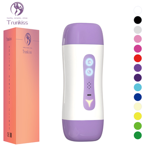 Erkek Sesli Elektrikli Mastürbasyon Kupası Yetişkin Seks Oyuncağı 36 Titreşim Frekansı Çift Kanallı Ağız/Vajinal Mastürbatörler - Product Image 1