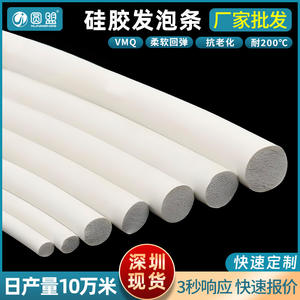 Tira de espuma de silicona 001, tiras de espuma de silicona de 20 mm, junta de sellado resistente a altas temperaturas para electrónica, automoción y muebles - Product Image 5