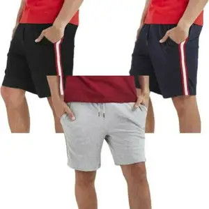 Logo Kustom Unisex Musim Panas Warna Solid Grosir Celana Pendek Pria Trunk Menyebabkan Memakai Celana Pendek Katun untuk Pria