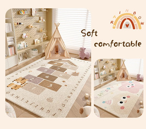 <span class=keywords><strong>Tappeto</strong></span> Morbido Ecologico Antiscivolo in Stile Moderno <span class=keywords><strong>per</strong></span> Bambini e Tappetino Lavabile <span class=keywords><strong>per</strong></span> Giocare, <span class=keywords><strong>per</strong></span> Soggiorno e Camera da Letto - Product Image 6