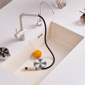 Fregadero de Cocina de Cuarzo de Una Sola Pieza Grande, de Alta Calidad, Resistente a los Arañazos, para Uso Doméstico - Product Image 2