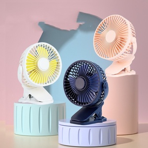 Mini ventilateur USB silencieux à très longue portée, rechargeable, à clip, pour dortoir étudiant, bureau silencieux, charge sur ordinateur de bureau, maison intelligente - Product Image 1
