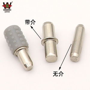 Soporte para estantes Disiwei de 5 mm y 6 mm con funda de goma para armarios, roperos y estanterías - Product Image 1