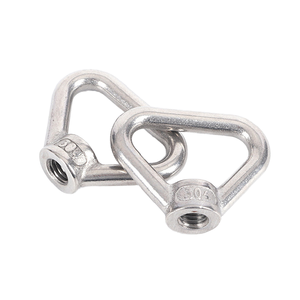 Écrous triangulaires à œil en forme d'anneau, en acier inoxydable 304 zingué, de qualité supérieure, pour applications lourdes, écrous trapézoïdaux métriques certifiés, <span class=keywords><strong>M8</strong></span>-M24 - Product Image 2