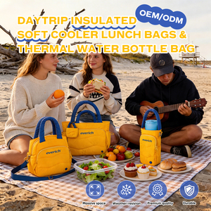 กระเป๋าเก็บความเย็น Everich สำหรับเดินทางแบบ Daytrip รุ่น Modern Insulated Soft Cooler พร้อมโลโก้สั่งทำพิเศษ สำหรับใส่อาหารและกระป๋อง น้ำหนักเบา - Product Image 2