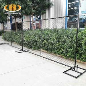 Valla Temporal de Alambre Galvanizado Americano para Construcción, Panel de Malla Metálica para Cercas Temporales de Protección de Límites - Product Image 3