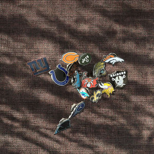 Épingles en émail à impression UV pour badges de sport de baseball, vente chaude, prêtes à être expédiées, souvenirs, épingles métalliques - Product Image 6