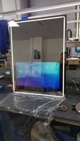 32/43/49/55/65 Pouces Écran Tactile Interactif Intelligent Miroir Magique LCD de Fitness Étanche avec Lumière LED pour Affichage Numérique