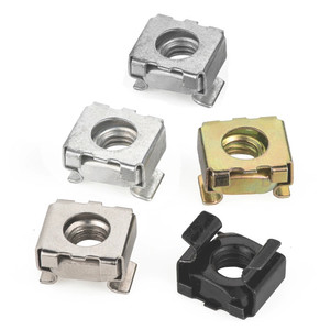 <span class=keywords><strong>Écrou</strong></span>s de château personnalisés en acier au carbone inoxydable M3 M4 8mm <span class=keywords><strong>Écrou</strong></span> à <span class=keywords><strong>cage</strong></span> ronde M8 Attaches M6 <span class=keywords><strong>Écrou</strong></span> à clip pour boîtier de serveur - Product Image 6