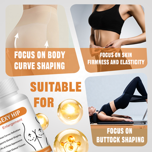 Капсулы Big Butt Booster для естественного укрепления и формирования ягодиц, улучшения контура бедер, БАДы для здоровья - Product Image 4