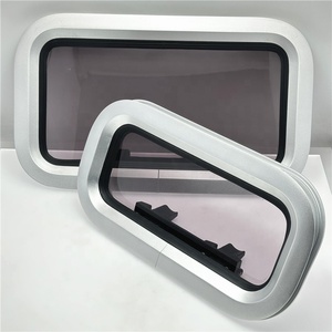 Алюминиевое прямоугольное водонепроницаемое окно-люк для лодки - Product Image 4